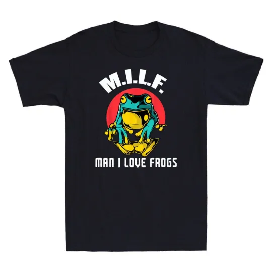 Discover Men's Frog Lover T-Shirt with Funny Sayings