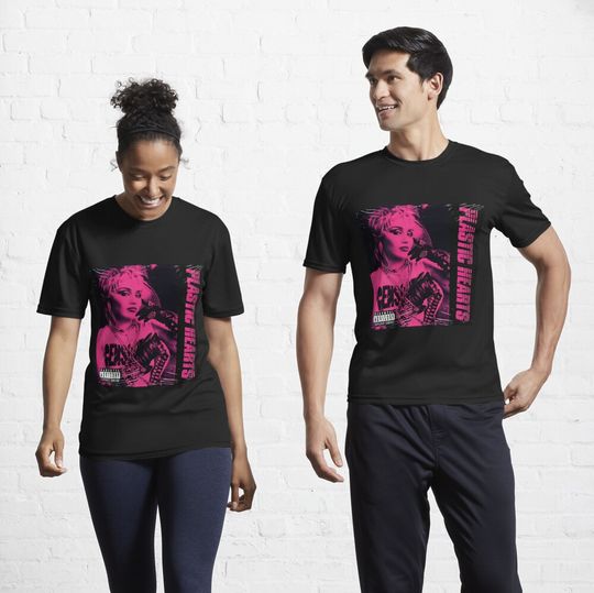 Discover Singer Miley Plastic Heart Vintage Active T-Shirt