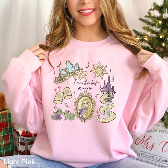 Discover Retro Disney Tangled Rapunzel Sweatshirt, Disney Princess Rapunzel Shirt
