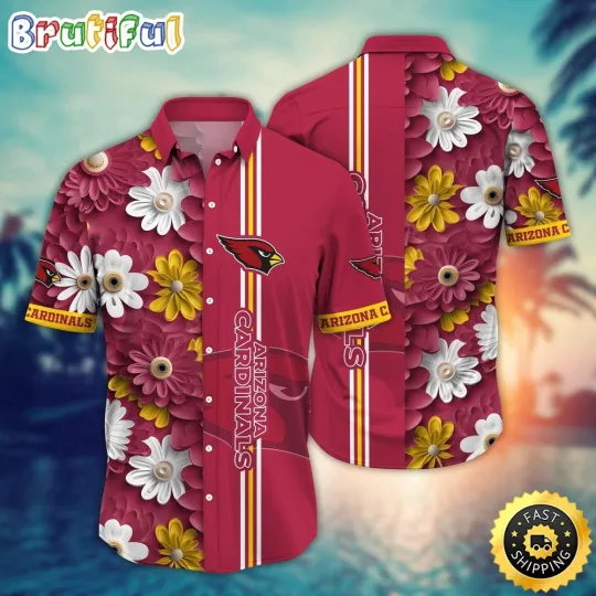 Discover Arizonna Football Hawaiian Shirt Flower Sporty And Stylish