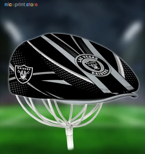 Discover Las Vegas Team Raiders Jeff Cap football Jeff Cap Newsboy Cap Driving Cap For Men