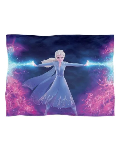 Discover Frozen Elsa Disney Fleece Blanket Home Decor