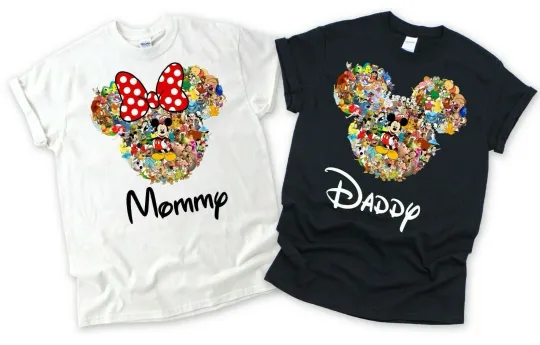 Discover ''DISNEY FAMILY VACATION new T-SHIRTS ALL SIZES MINNIE,MICKEY body