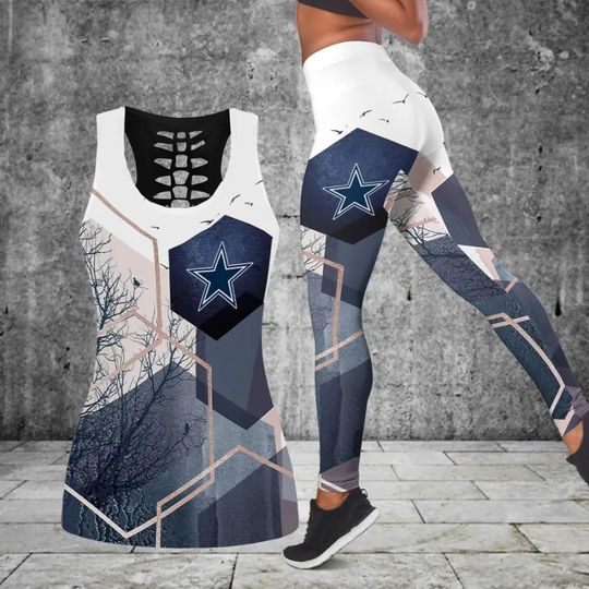 Dallas Cowboys Combo Tank Top And Leggings