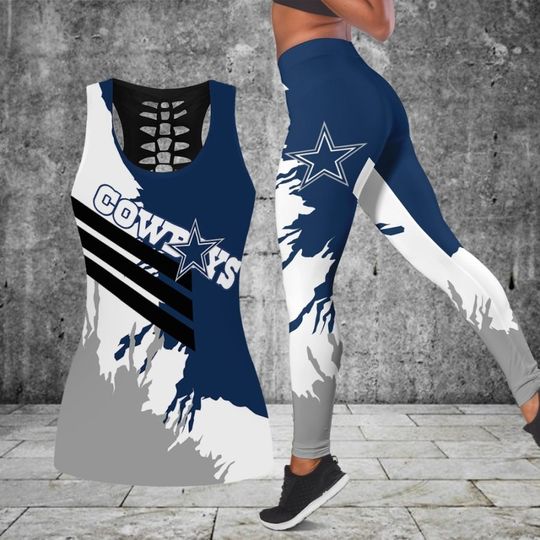 Dallas Cowboys Combo Tank Top And Leggings
