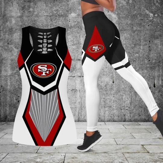 San Francisco 49ers Combo Tank Top And Leggings