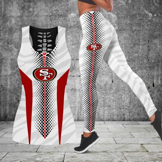 San Francisco 49ers Combo Tank Top And Leggings