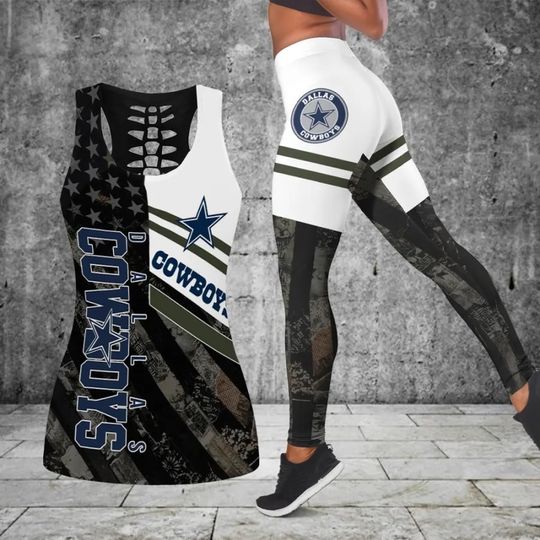Dallas Cowboys Combo Tank Top And Leggings