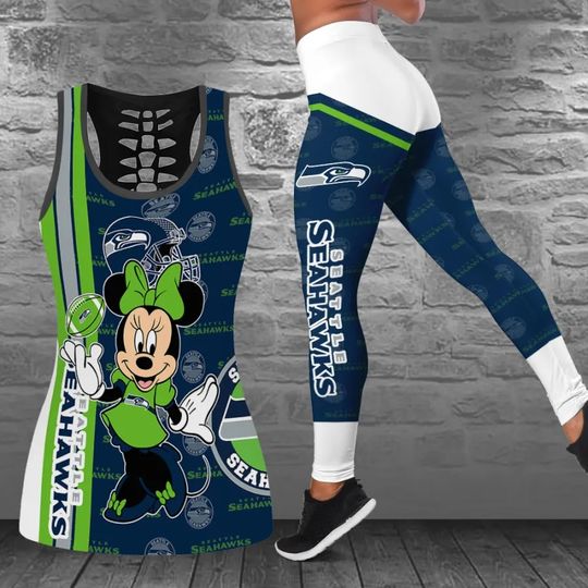 Seattle Seahawks Combo Tank Top And Leggings