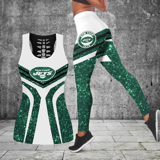 New York Jets Tank Top And Leggings