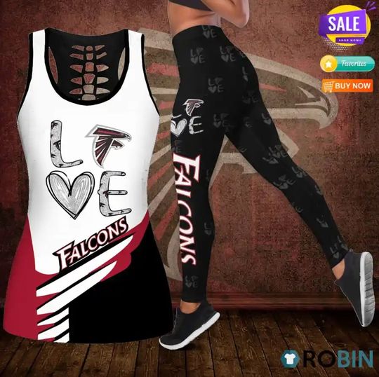 Atlanta Falcons Leggings And Tank Top