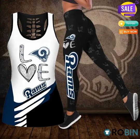 Los Angeles Rams Leggings And Tank Top