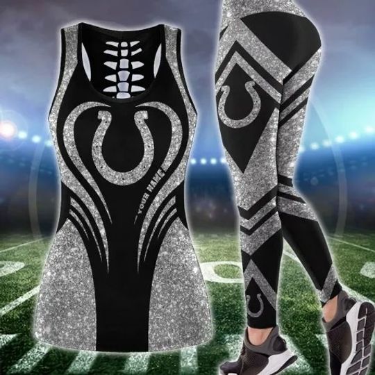 Indianapolis Colts Combo Tank Top And Leggings