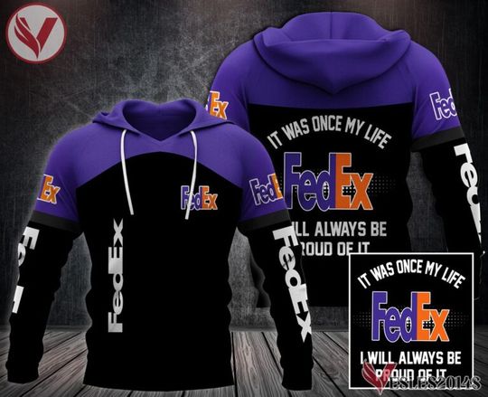 Discover Fedex Hoodie, Unique Gifts For Worker, All Over Print Postal Hoodie