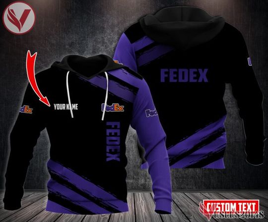 Personalized Fedex 3D Hoodie, Unique Gifts For Employee