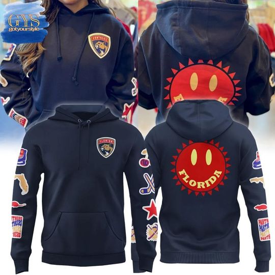 Florida Panthers Shield Patches Limited Edition Hoodie