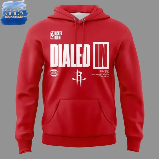 Houston Rockets Dialed IN Locker Room Limited Edition Hoodie