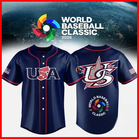 Team USA 2026 World Baseball Classic Special Printed Jersey