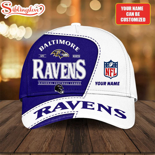 Discover Custom Name Baltimore Ravens National Football League Baseball Cap
