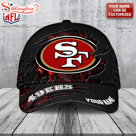 Personalized Name San Francisco 49ers Classic Baseball Cap For Fans
