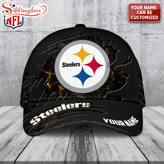 Discover Personalized Name Pittsburgh Steeler Classic Baseball Cap For Fans