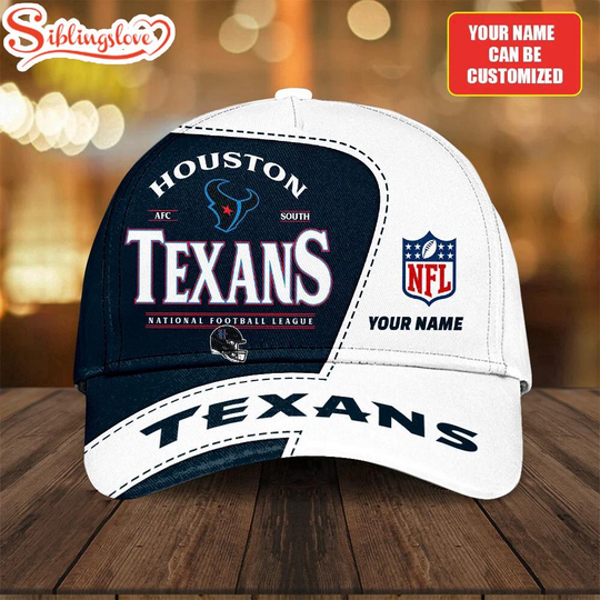 Discover Custom Name Houston Texans National Football League Baseball Cap