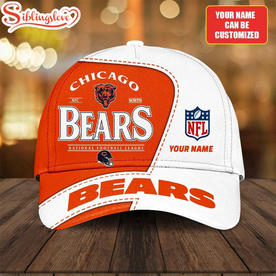 Custom Name Chicago Bears National Football League Baseball Cap