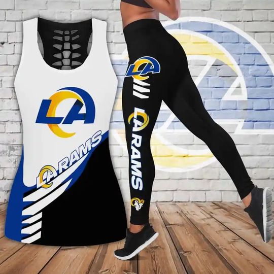 Discover Los Angeles Rams Leggings And Tank Top