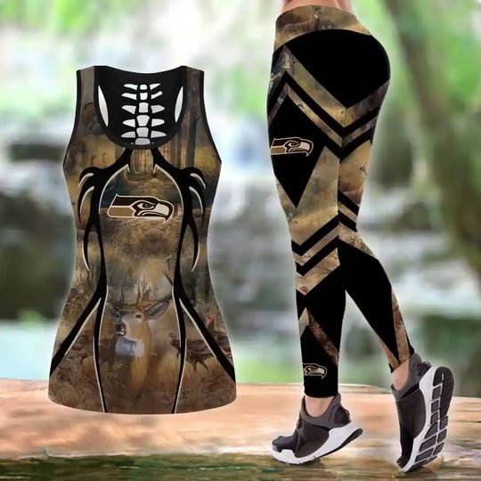 Seattle Seahawks Leggings And Tank Top