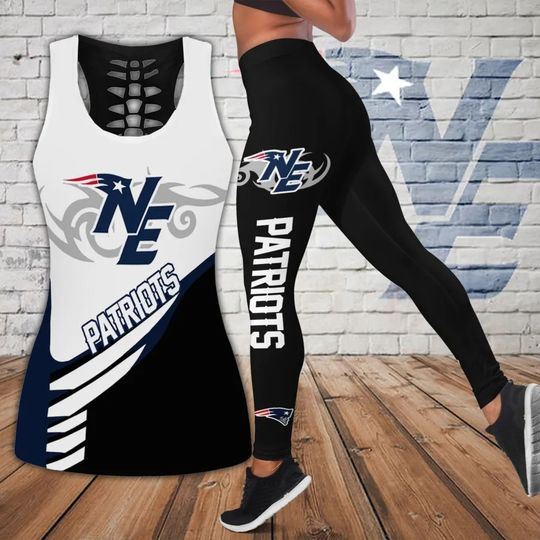 New England Patriots Leggings/ Tank Top