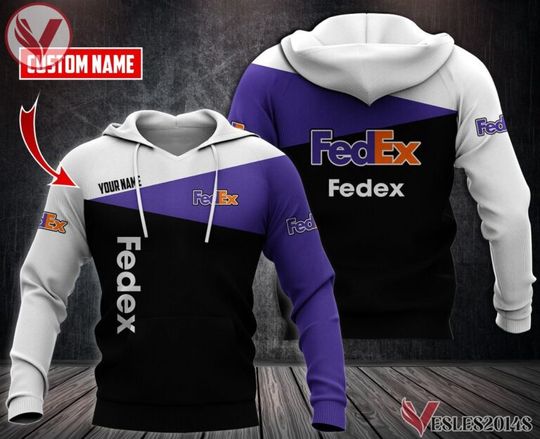 Custom Fedex Employee Hoodie, Fathers Day, Gift For Men