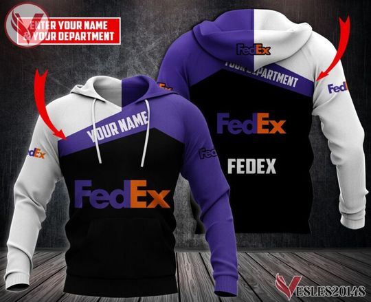 Personalized Fedex Employee Hoodie, Fathers Day, Gift For Men