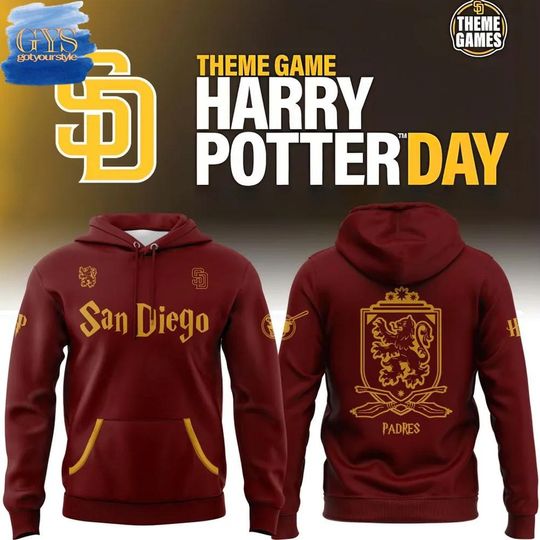 San Diego Padres Harry Potter Night Hoodie 2025