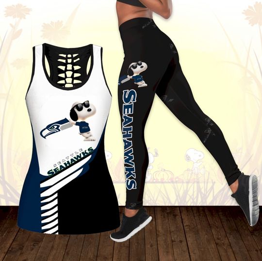 Seattle Seahawks Leggings And Tank Top