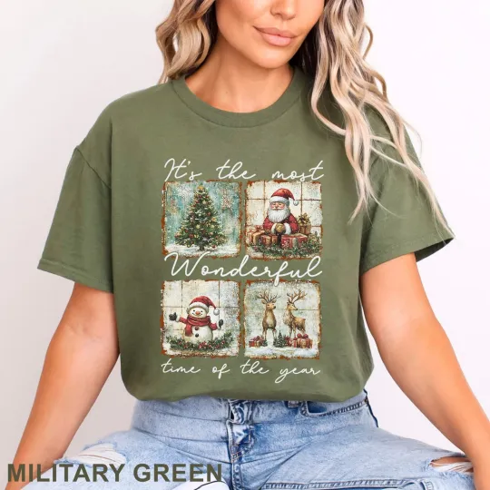 Discover It's The Most Wonderful Time Of The Year Shirt, Retro Christmas Shirt, 203713