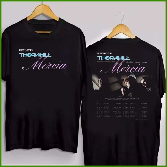 Discover Thornhill 2026 Mercia Tour North America Schedule Dates Two Sided T-Shirt