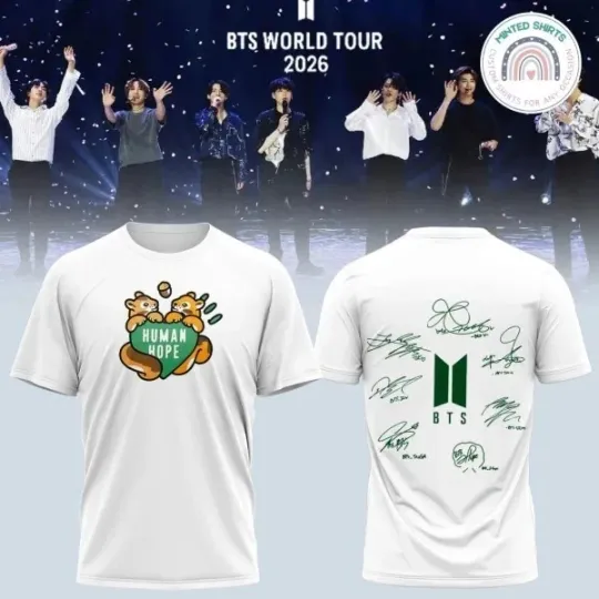 Discover BTS Comeback & World Tour 2026 Special Edition T-Shirt