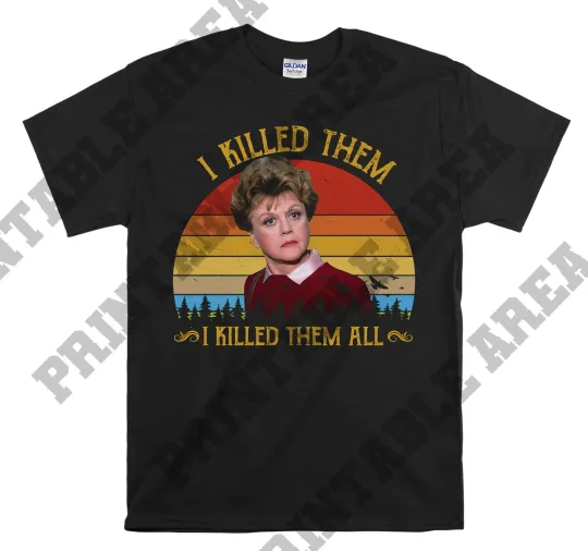 Discover Jessica Fletcher I Killed Them Movie Hoodie T-Shirt Unisex