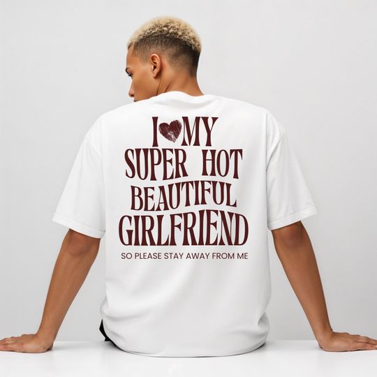 Discover I Love My Girlfriend Comfort Colors Shirt, Funny Boyfriend Gift, I Heart My Girlfriend Shirts