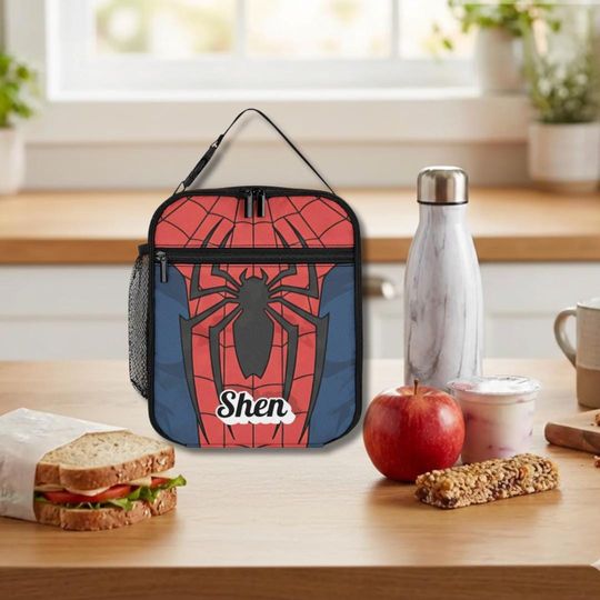 Discover Spiderman Lunch Bag | Avengers Doomsday Lunch Tote | Gift for Marvel Lovers