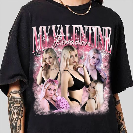 Discover Custom Girlfriend Photos With Name Valentine Shirt: One Day Design