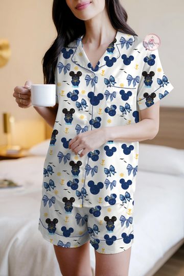 Discover Mickey Cruise Pajama Set, Cruise Pajama Set, Disney Cruise Pajama Set, Disney Lovers Loungewear, Matching Family Cruise, Disney Vacation