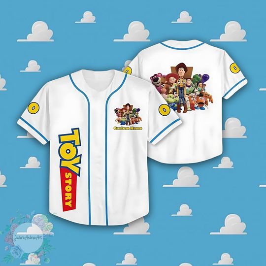 Discover Toy Story Characters Baseball Jersey, Disney Toy Story You've Got A Friend In Me Jersey, Disneyland Trip Shirt, Family Matching Shirt.