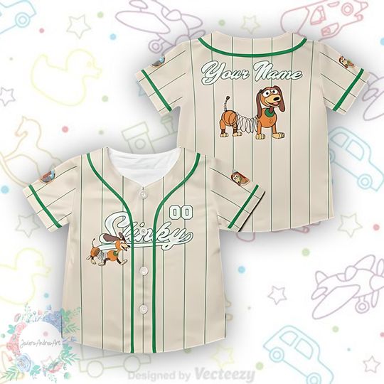 Discover ABS Of Steel Slinky Dog Baseball Jersey, Toy Story Funny Jersey, Great Disney Gift Ideas Men Women