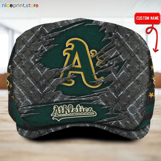 Discover Oakland Team Athletics Jeff Cap Custom Jeff Cap Driving Cap Golf Cap