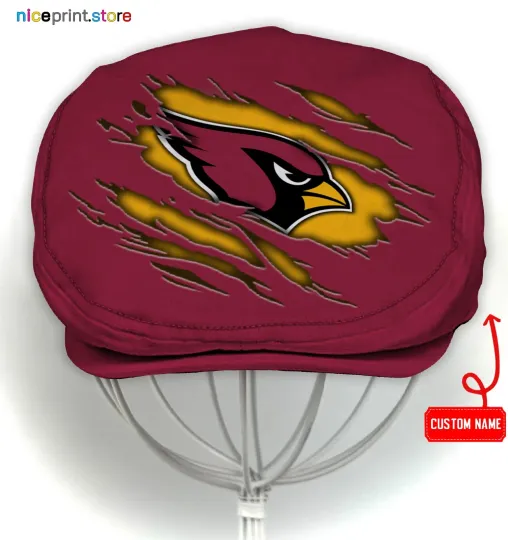 Discover Ari!zona Team Car*dinal Jeff Cap Newsboy Cap Flat Golf Driving Hat for Men