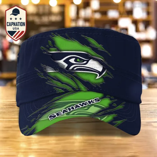 Discover Seattle-Seahawks Military Cap Seahawks Newsboy Cap football Truck Cap Flat Cap