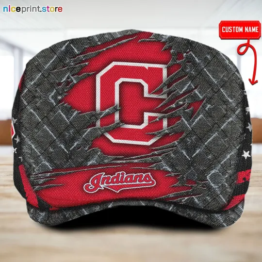 Discover Cleveland Team Indian*s Jeff Cap MLB Custom Jeff Cap Driving Cap Golf Cap22