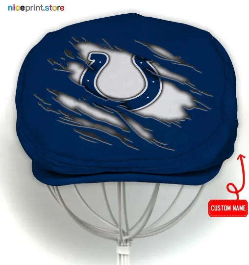 Discover Indianapoli*s Team Colt*s Jeff Cap NewsboyCap Flat Golf Driving Hat for Men22