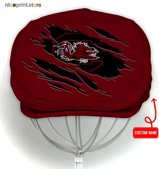 Discover South*Carolina Team Gamecock Jeff Cap NC*AA Golf Cap Driving Cap Newsboy Cap22